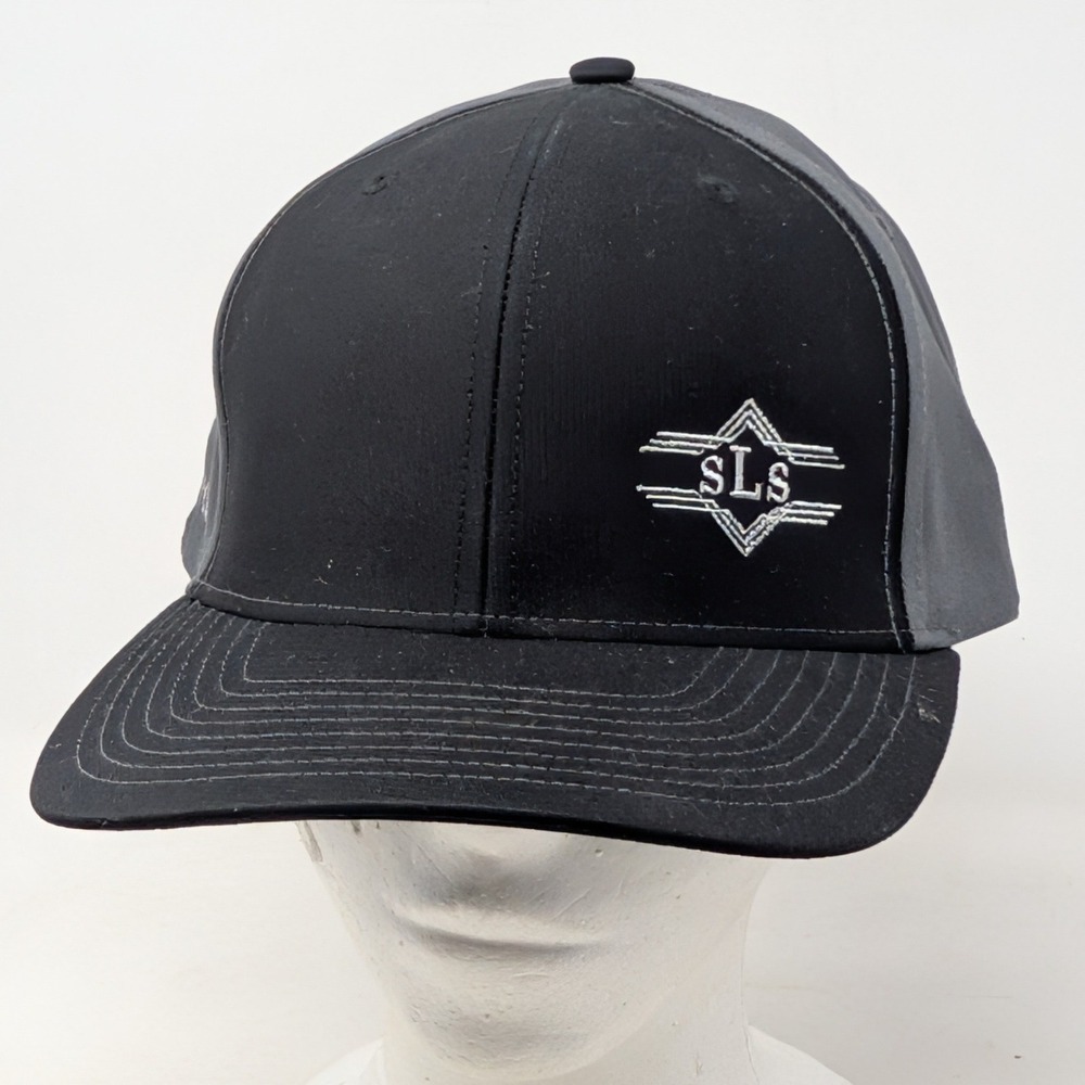 Richardson Style 312 Snapback Hat Black Charcoal Surelock Security Co Cap